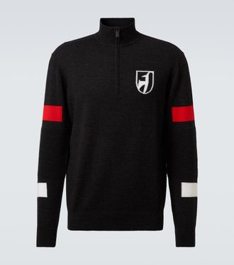 Toni Sailer Hupert wool half-zip sweater