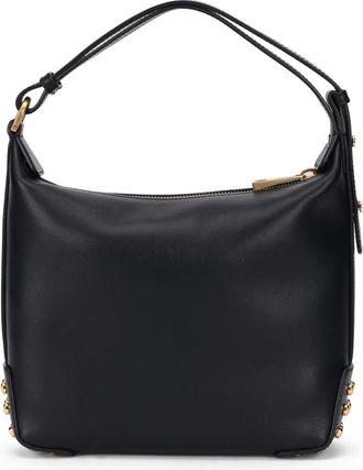 Tod's Metal Dots Mini Schoudertas - Dames - Schoudertassen - Zwart - ONE Size - Leer - Tassen
