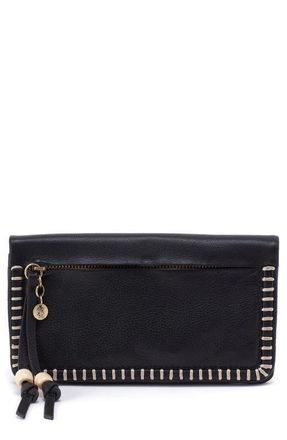 Hobo Lumen Leather Continental Bifold Wallet in Black at Nordstrom
