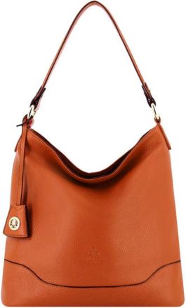 Pourchet Dames, Tassen, Oranje, Maat: ONE Size Leer