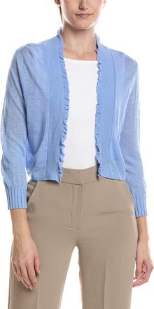 Nic+Zoe Nic & Zoe Petite Linen-Blend Featherknit Cardigan