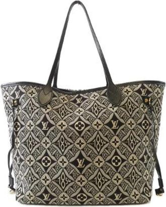 Louis Vuitton Pre-owned Since 1854 Jacquard Tote Bag - Dames - Vintage Shopper - Grijs - ONE Size - Vintage