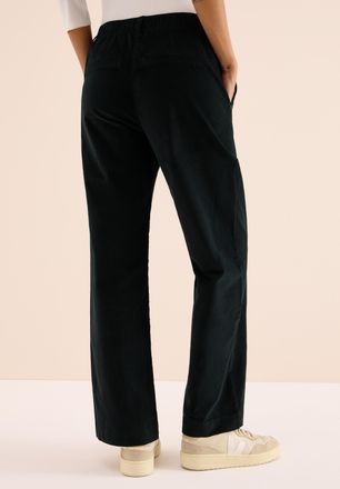 Cecil Cordhose CECIL Style Neele, Damen, Gr. 30, L&auml;nge 30, gr&uuml;n (ink gr&uuml;n), Cord, Obermaterial: 98% Baumwolle, 2% Elasthan, unifarben, normal, Hosen Cordhos