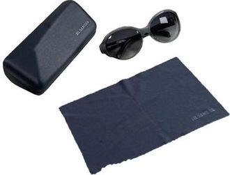 Jil Sander Vintage, unisex, Zwart, ONE Size, Pre-owned Plastic Zonnebril