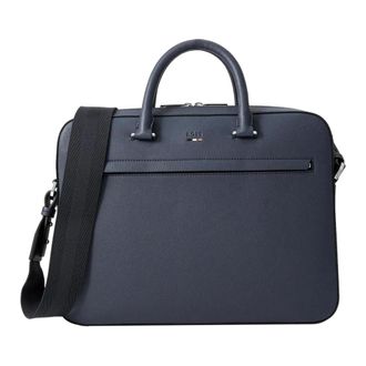 HUGO BOSS Tassen, Heren, Blauw, ONE Size, Polyester, Ray S Doc Case N 50536498