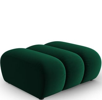 BLOOMINGLOFT Design Sitzpouf Lupine - Samtbezug