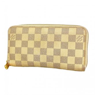 Louis Vuitton White Long Wallet (Bi-Fold) (Pre-Owned)