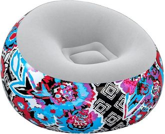 Trade Shop Trade Shop - Poltrona Gonfiabile Puffo Inflate-a-chair 112x112x66cm Floreale Street Art 75111