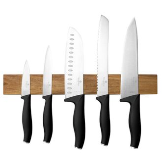 Berlinger Haus Berlinger Haus - Juego De 5 Cuchillos De Cocina Con Hoja Bh-2943 Negro Mate