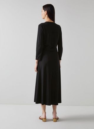 L.k. Bennett Womens Juno Dresses, Black - Size 8 UK