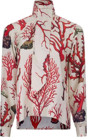 Libertine - Libertine Top con stampa - Bianco