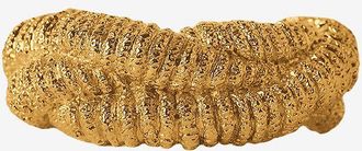 Paola Sighinolfi Goldene texturierte Manschette Nomad