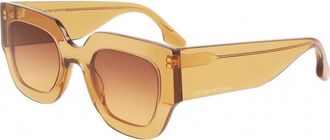 Victoria Beckham Womens VB606S 49 342 Sunglasses - Brown - One Size