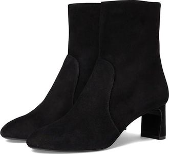 Stuart Weitzman Babette Zip Boots 60 Womens Boots Black : 10.5 M, Leather