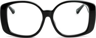 Linda Farrow Occhiali squadrati - Nero