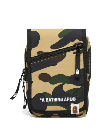 A Bathing Ape 1St Camo messenger bag - Toni neutri