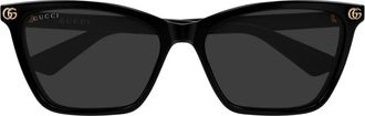 Gucci Gg 2111S Zonnebrillen - Dames - Zonnebrillen - Zwart - 56 MM - Accessoires