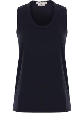 Comme Des Garçons Logo Jersey Tank Top