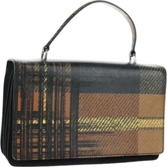 Prada Pre-owned Handbags, female, Multicolor, Size: ONE SIZE Pre-owned Nylon Handbag