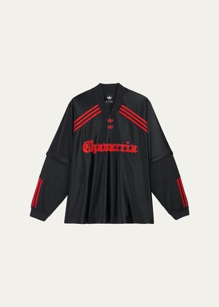 adidas Mens adidas x Willy Chavarria Dazzle Long-Sleeve Jersey