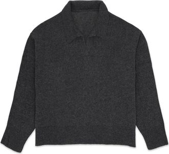 Fortela Cashmere V-Neck Sweater in Melange Grey at Nordstrom, Size Large Eu