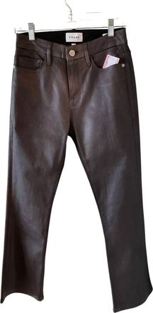 Frame Denim Womens Shiny Bootcut Jean In Washed
