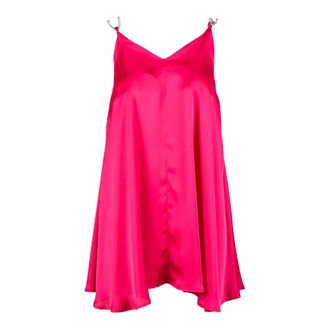 Simona Corsellini Damesjurk - Dames - Tops zonder mouwen - Roze - S - Polyester - Tops