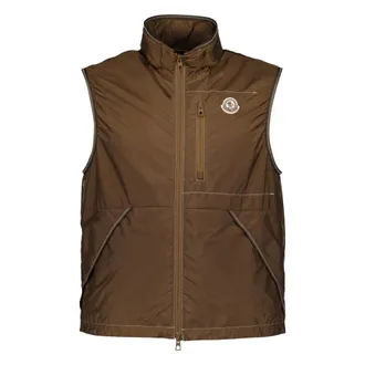 Moncler Vests, male, Brown, Size: XL Ansiei Vest