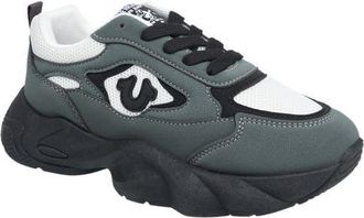 True Religion Cole Jogger Sneaker in Black Gray at Nordstrom, Size 12