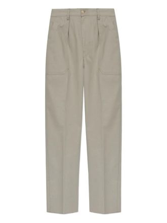 Eleventy pleated chino trousers - Neutrals