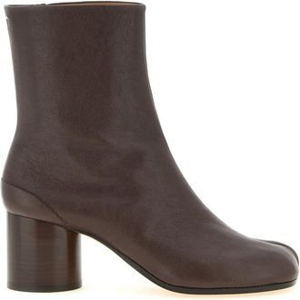 Maison Margiela Brown Leather Ankle Boots