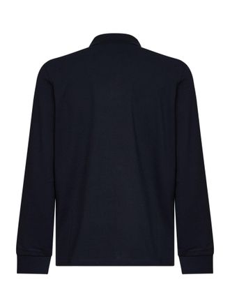 Moncler Cotton Piqu&eacute; Polo Shirt - Navy