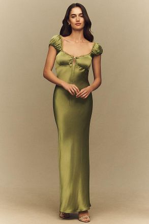 Bardot Stasia Satin Maxi Dress