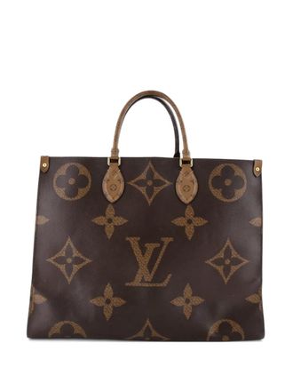 Louis Vuitton OnTheGo Reverse Monogram Giant GM tote bag - Brown
