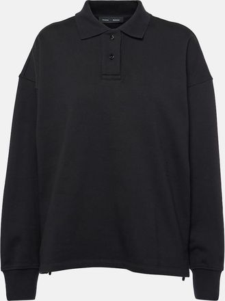 Proenza Schouler Brooks cotton terry jersey polo shirt