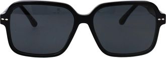 Isabel Marant Loelia Squared Zonnebril - unisex - Zonnebrillen - Zwart - 57 MM - Accessoires