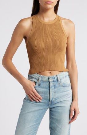 Good American Ribbed Crop Tank in Canyon003 at Nordstrom Rack, Size Xx-Large