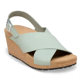 Birkenstock Womens Samira Sandals In Pure Sage