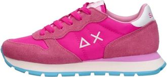 Sun 68 Ally Solid Nylon - Dames - Sneakers - Roze - 39 EU - Nylon - Schoenen