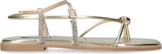 Steve Madden Womens Tiki Gold Sandals - Size UK 8