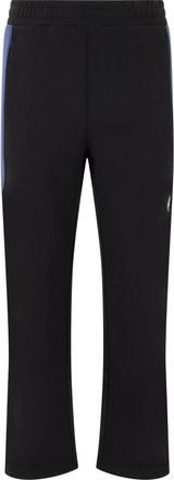 Moncler Fleece Katoenen Broek - Heren - Sweatpants - Zwart - M - Katoen - Broeken