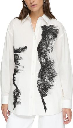 Lafayette 148 New York Boyfriend Oversized Shirt