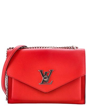 Louis Vuitton Red Leather Mylockme Bb (Authentic Pre-Loved)