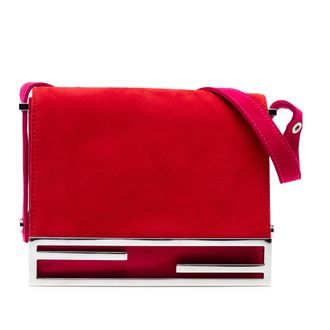 Fendi Tweedekans Su&egrave;de Crossbody
