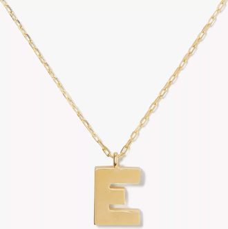 Kate Spade New York Kate Spade Fine Love Letter E Initial Pendant