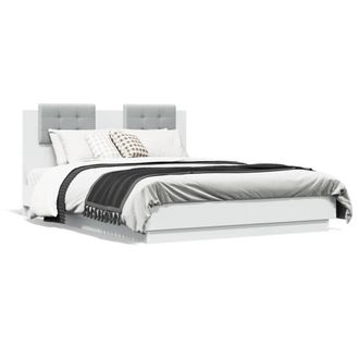 Berkfield Home Bed Frame without Mattress White 120x190 cm Small Double
