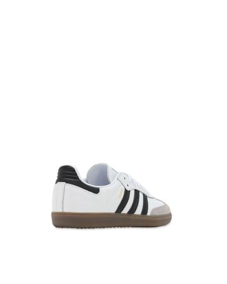 adidas Unisex Sneakers Samba Og Leather White-Black-Granite Trainers White/black/granite