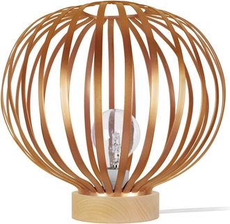 Tosel Lámpara de mesa,naturala35xd36xp36cm