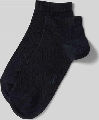Falke Socken mit geripptem Abschluss im 2er-Pack in Marine, Größe 35-38