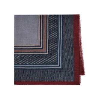 Maliparmi Maliparmi, Accessoires, Dames, Veelkleurig, ONE Size, Wol, Prints Foulard Sjaal